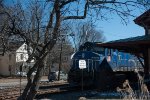 MBTA 1136 past the old station